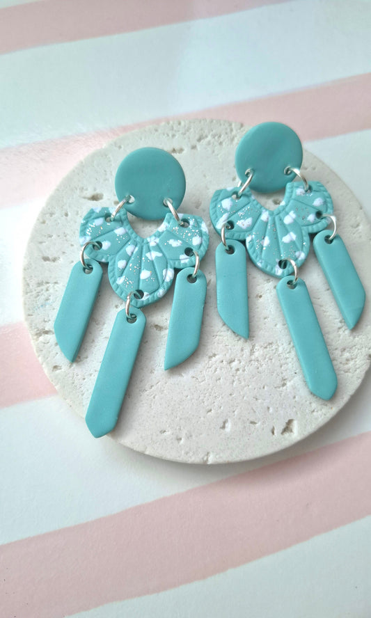 Boucles d’oreilles "Lagon"