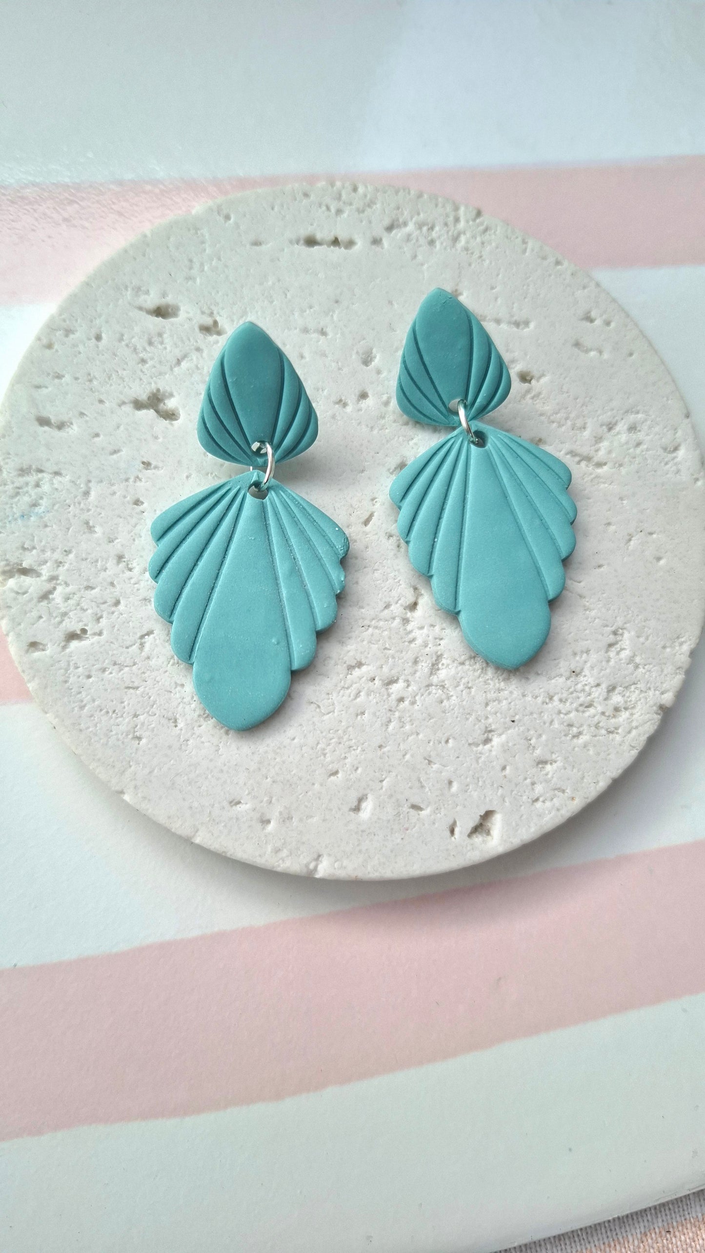 Boucles d’oreilles "Lagon"