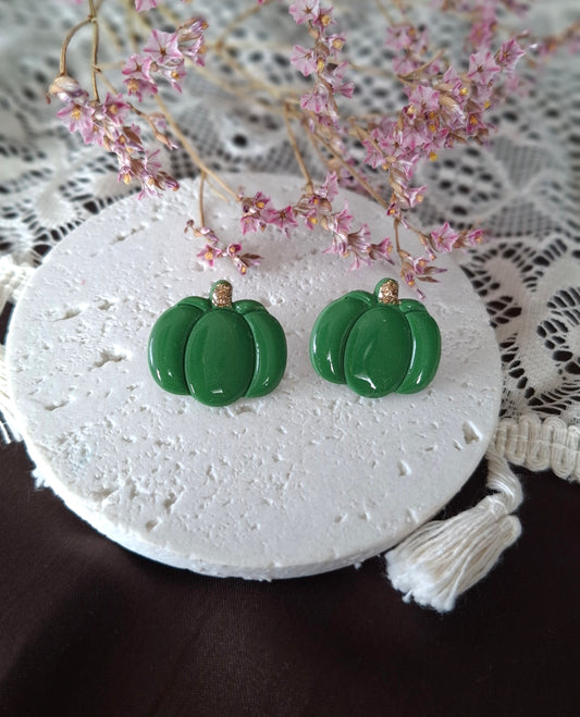 Boucles d’oreilles petites citrouilles