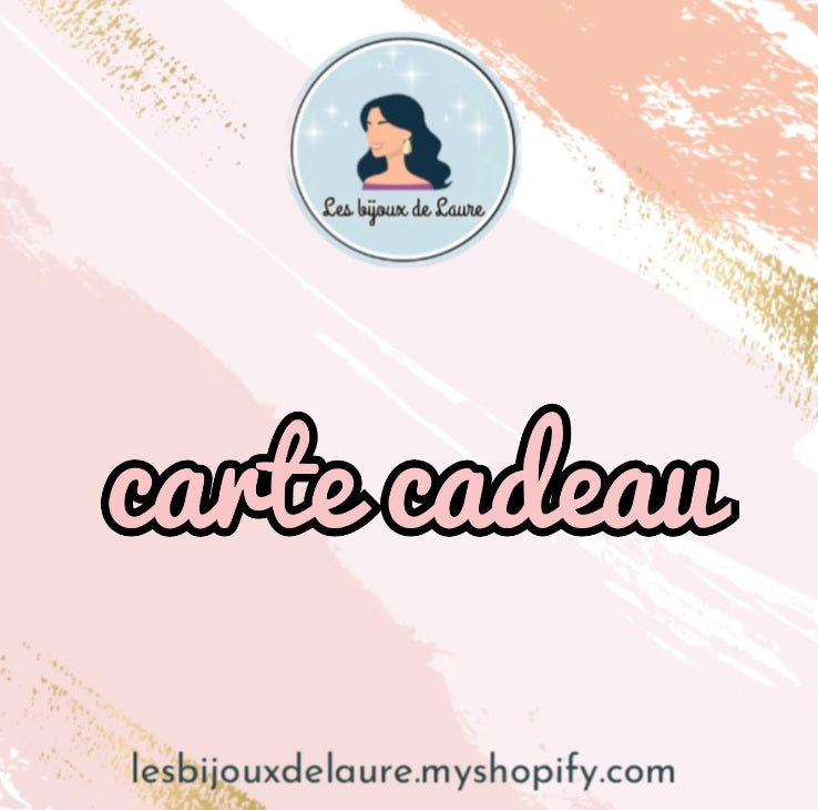 🎁 Offrez le choix avec les Cartes Cadeaux LesBijouxDeLaure 💛